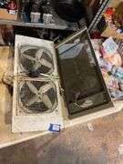 Two window fans