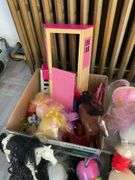 Toy horse figures including: Barbie Riding Club, and Fashion Star Fillies