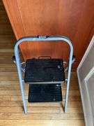 Folding step stool