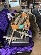 Vintage 1950s model planes/boats/ships