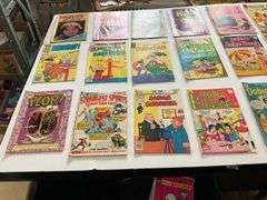 Comic books including: David Cassidy, Dennis the Menace, Dobie Gillis