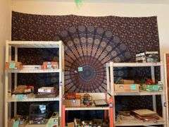 8' x 7' Fabric wall hanging