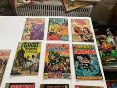 Comic books including: Lois Lane, Captain Storm, Army, Batman