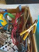 Corded drill, carpenter's rule, tools/misc lot