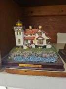 Four lighthouse models