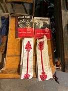 Boy Scout merit badges books, sashes, Scouting caps, neckerchief slide