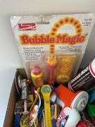Collectible toys lot including character watches