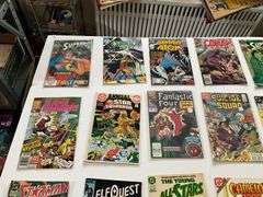 Comic books including: Green Lantern, Spider-Man, Flash