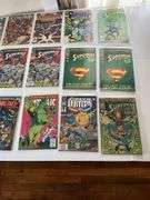 Comic books including: Superman, Green Lantern, Catwoman