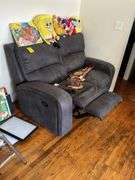 Reclining Loveseat - no contents