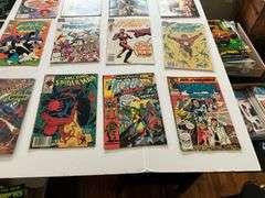 Comic books including: Green Lantern, Spider-Man, Flash