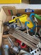 Corded drill, carpenter's rule, tools/misc lot
