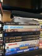Contents of shelf: DVD lot