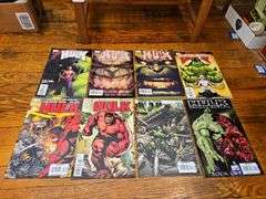 Comic books including: Hulk, She-Hulk