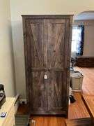 2-door country cupboard - no contents 31x16x72