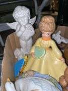 Bird, animal, and people figurines lot