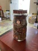 Jar of pennies
