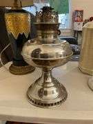 Rayo oil lamp w/ nickel finish