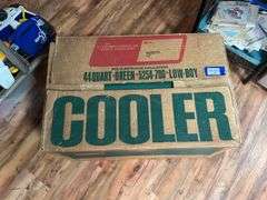 Coleman cooler in original box