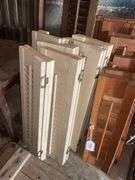 Louvered interior shutters