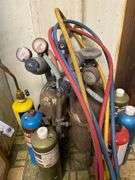 Welding tanks and gauges, propane torches, sparkers