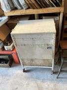 Handcrafted industrial cabinet