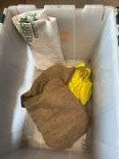 Printed burlap sacks including CV Cooperative/Shippensburg
