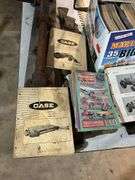 Case tractor catalogs, 1991 Sears catalog, car magazines