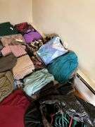 Large lot of sweaters/clothing