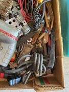 Corded drill, carpenter's rule, tools/misc lot