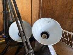 Adjustable lamps, frame, misc