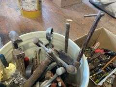 Pipe wrenches and misc tools lot