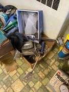 New auto AC condenser, license plates, automotive and household lot