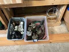 Gas pressure regulators, furniture movers, wall light fixture, wire guards