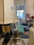 Rayo oil lamp w/ nickel finish