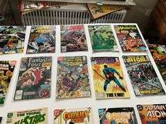 Comic books including: Green Lantern, Spider-Man, Flash