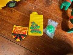 Teenage Mutant Ninja Turtle figure and van