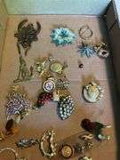 Costume jewelry: figural and other pins