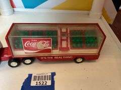 Vintage toy Coca-Cola delivery truck