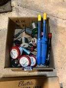 Soldering irons, solder lot, desoldering pumps