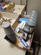 Health and hygiene items, full length mirror, irons, electric fan