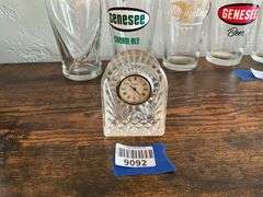 Waterford crystal quartz clock