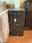 3-drawer metal file cabinet 14x18x27