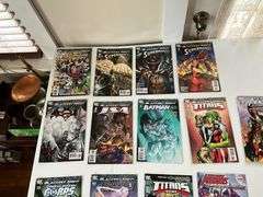 Comic books including: Superman, Batman, Titans