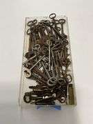 Skeleton keys lot, including numbered Corbin's