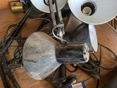 Adjustable lamps, frame, misc