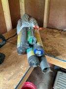 Mostly new rolls of landscape fabric