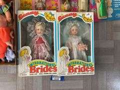 Dolls including: Ginny International Brides in boxes