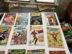 Comic books including: Green Lantern, Spider-Man, Flash
