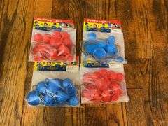 Collectibles lot: Mickey Mouse bubble pipes, 1960s new-old-stock toy dishes and incense in packages